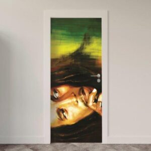 67-5.jpg Adesivo de Porta Reggae Bob Marley