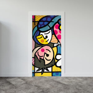 68-1.jpg Adesivo de Porta Arte Pop