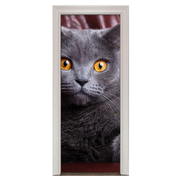 68.jpg Adesivo de Porta Gato Cod.68
