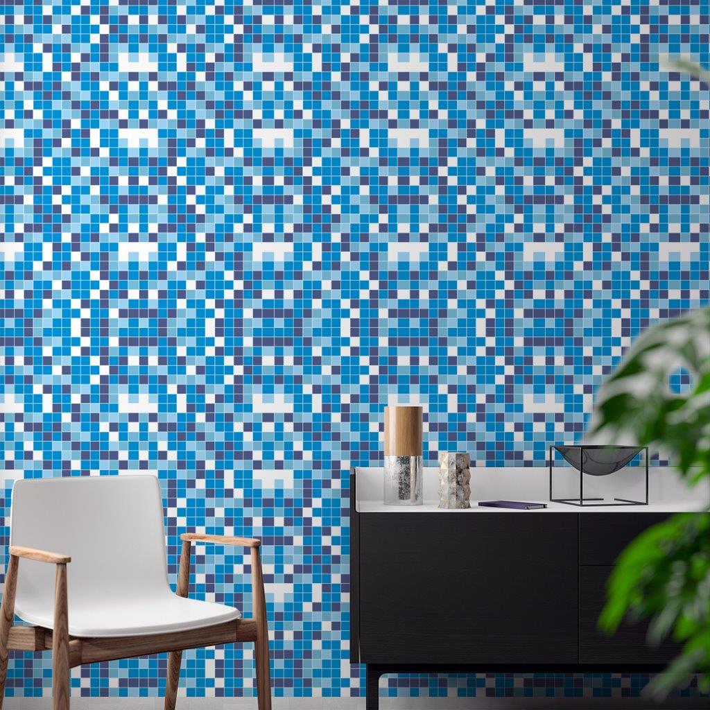 Papel de Parede Pastilhas