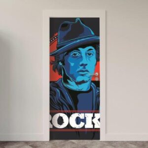 Adesivo de Porta Cinema Rocky Balboa