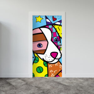 71-1.jpg Adesivo de Porta Arte Pop