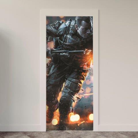 Adesivo de Porta Games