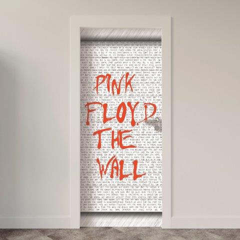Adesivo de Porta Música Pink Floyd