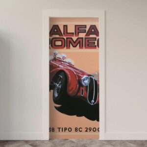 Adesivo de Porta Carros Cartaz