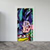 Adesivo de Porta Arte Pop