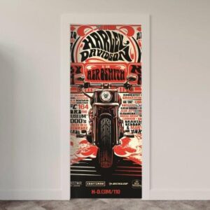 Adesivo de Porta Carros Cartaz