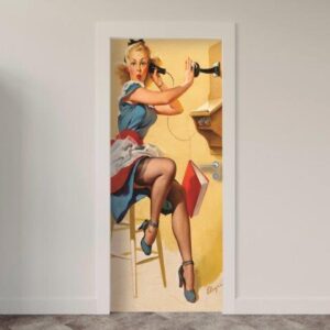 73-9.jpg Adesivo de Porta Retrô