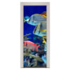 Adesivo de Porta Fundo do Mar Peixes Cod.74