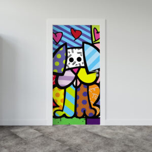 75-1.jpg Adesivo de Porta Arte Pop