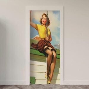 76-9.jpg Adesivo de Porta Retrô