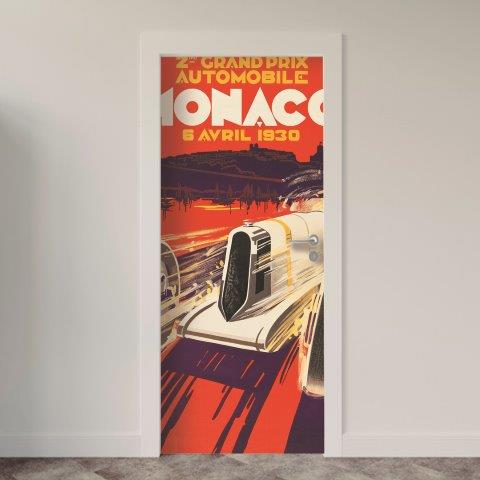 Adesivo de Porta Carros Cartaz