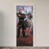 Adesivo de Porta Desenhos & Animações