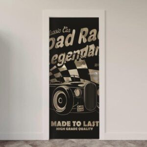 Adesivo de Porta Carros Cartaz