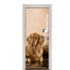 8.jpg Adesivo de Porta Cachorro Salsicha