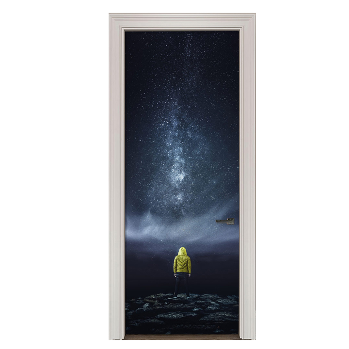 Adesivo de Porta Espacial