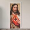 8-14.jpg Adesivo de Porta Jesus Cristo