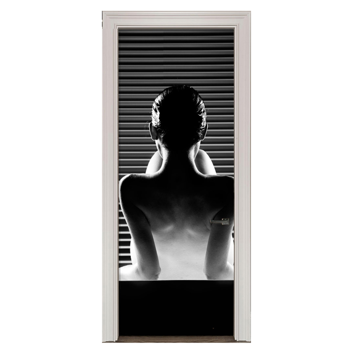 Adesivo de Porta Mulher