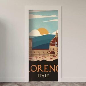 8-6.jpg Adesivo de Porta Florença