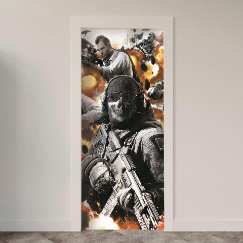 Adesivo de Porta Games