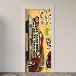 Adesivo de Porta Carros Cartaz