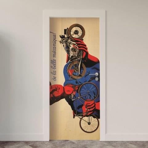 Adesivo de Porta Carros Cartaz
