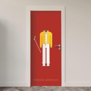 82-7.jpg Adesivo de Porta Música Queen
