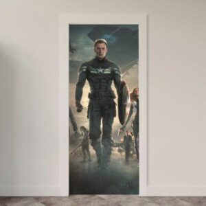 83-2.jpg Adesivo de Porta Comic Capitão América