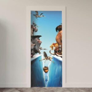 84-5.jpg Adesivo de Porta Desenhos & Animações
