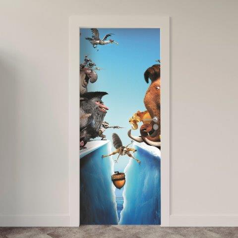 84-5.jpg Adesivo de Porta Desenhos & Animações