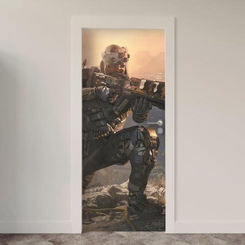 Adesivo de Porta Games