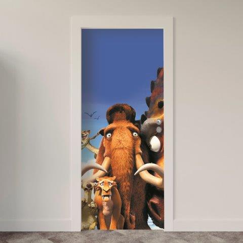 85-5.jpg Adesivo de Porta Desenhos & Animações