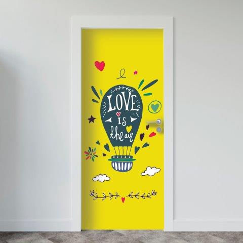 Adesivo de Porta Frases
