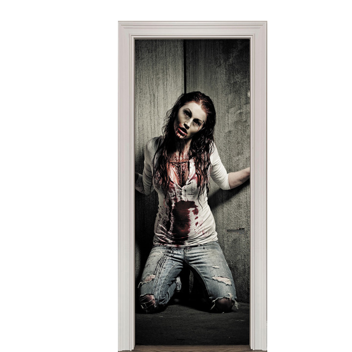 Adesivo de Porta Terror