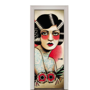 9-18.jpg Adesivo de Porta Retrô