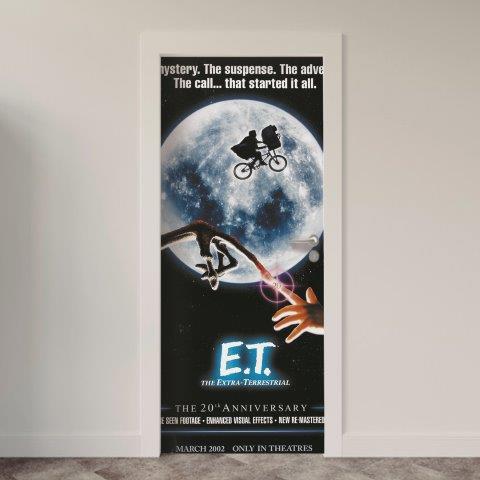 Adesivo de Porta Cinema E.T