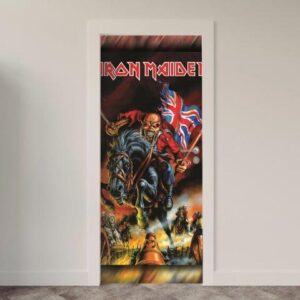 90-7.jpg Adesivo de Porta Música Iron Maden
