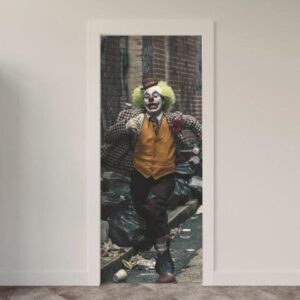 Adesivo de Porta Comic Coringa