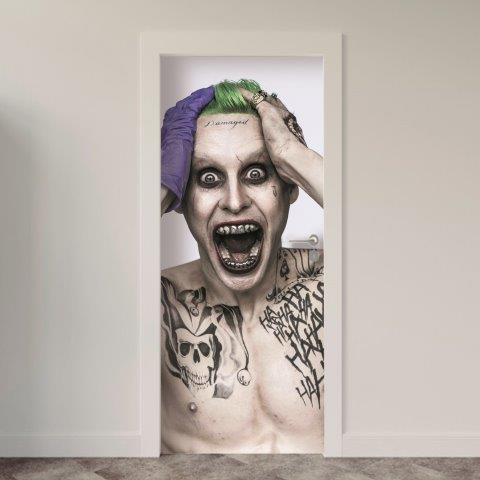 Adesivo de Porta Comic Coringa
