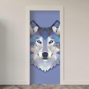 Adesivo de Porta Animais Arte