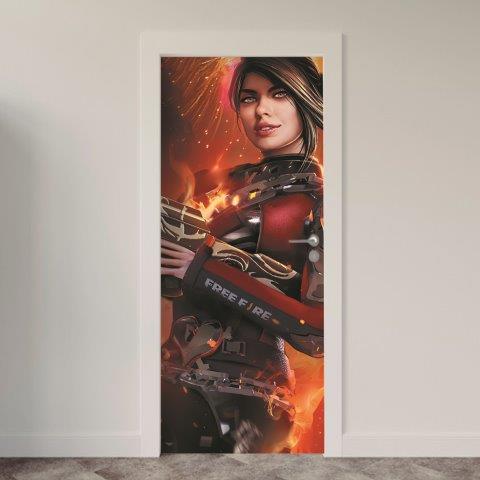 Adesivo de Porta Games