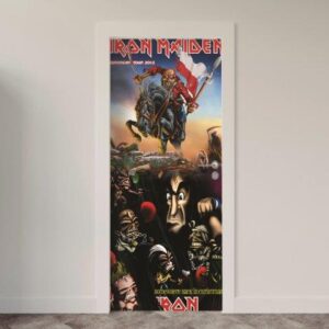 Adesivo de Porta Música Iron Maden