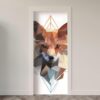 Adesivo de Porta Animais Arte