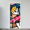 Adesivo de Porta Arte & Grafite
