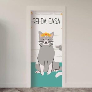 Adesivo de Porta Animais Arte