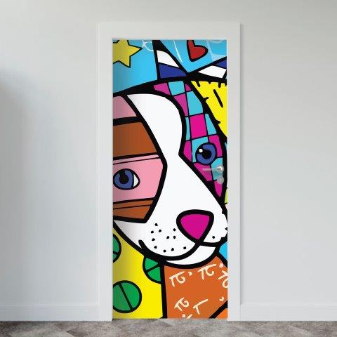 Adesivo de Porta Arte & Grafite