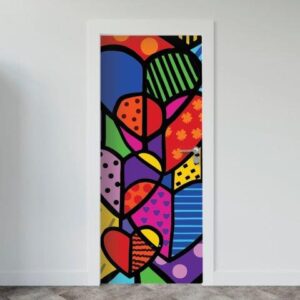Adesivo de Porta Arte & Grafite