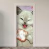 Adesivo de Porta Animais Arte