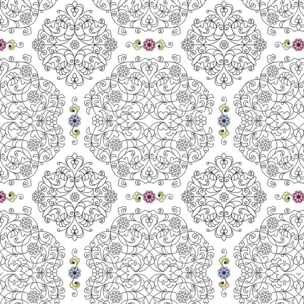 Arabesco-45.jpg Papel de Parede Ornamento Arabesco