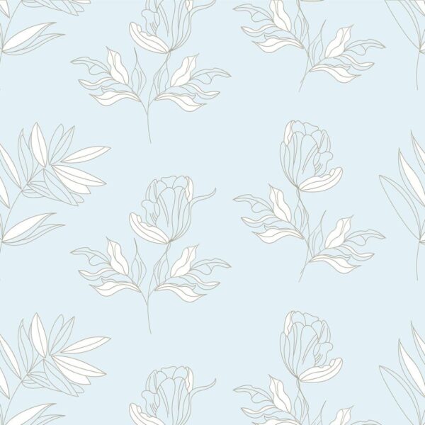 Floral-106.jpg Papel de Parede Floral